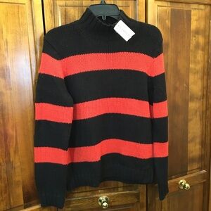 Evan Picone medium knit sweater, M, NWT, cotton/ramie blend,